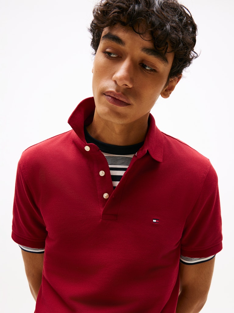 Tommy Hilfiger Herren Polo-Shirts Xit Red