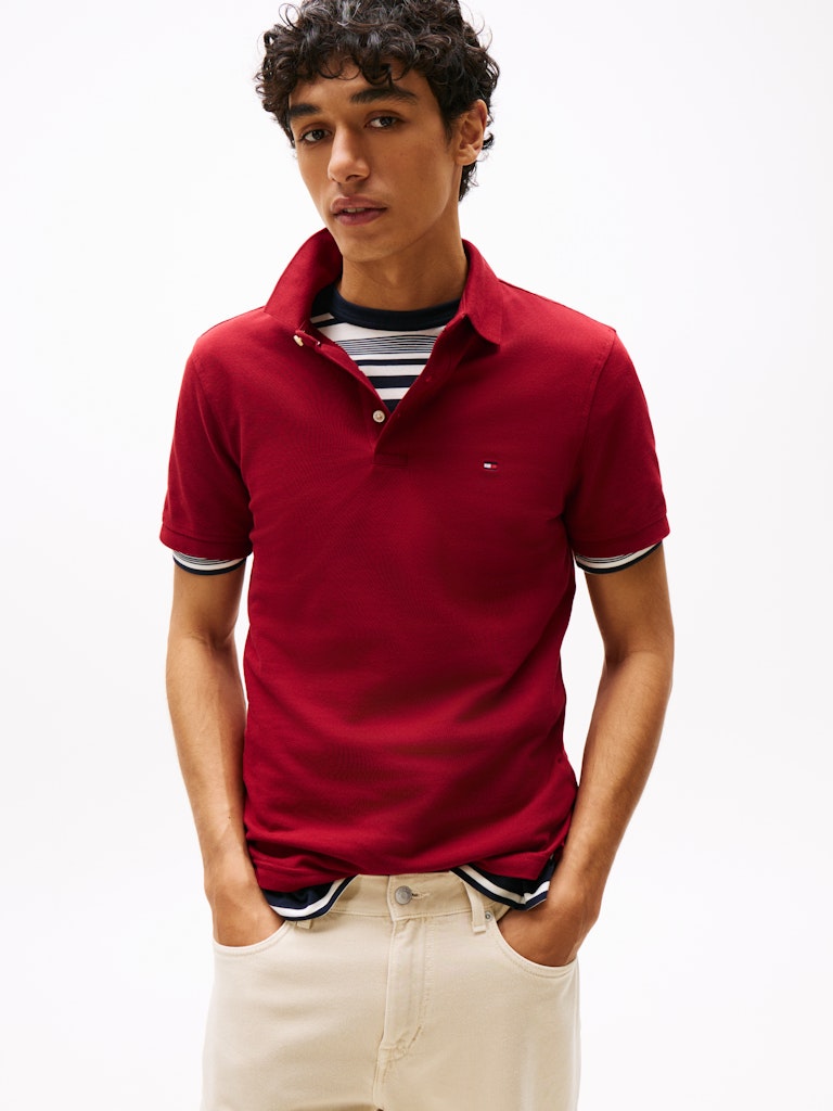 Tommy Hilfiger Herren Polo-Shirts Xit Red