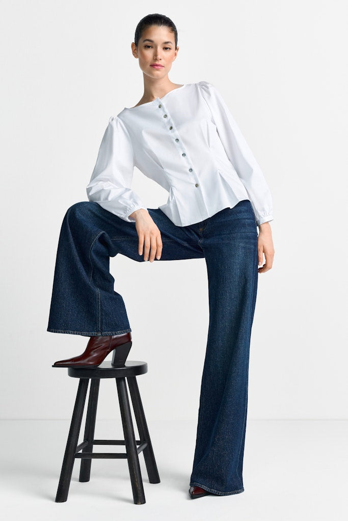 Rich & Royal Damen Jeans Denim Blue