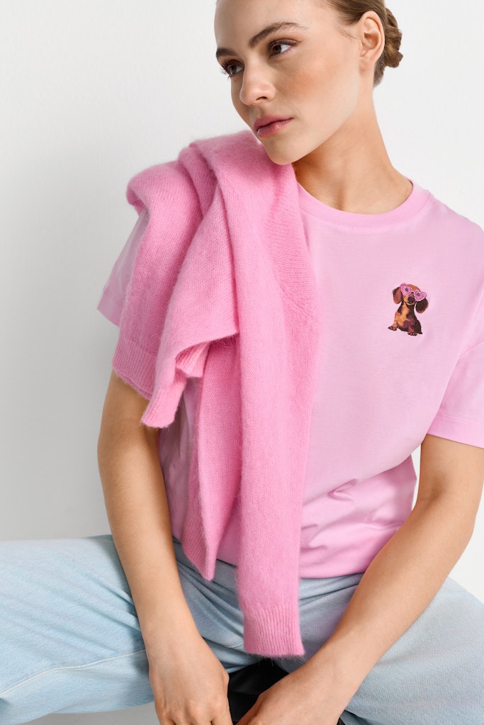 Rich & Royal Damen T-Shirts Soft Orchid