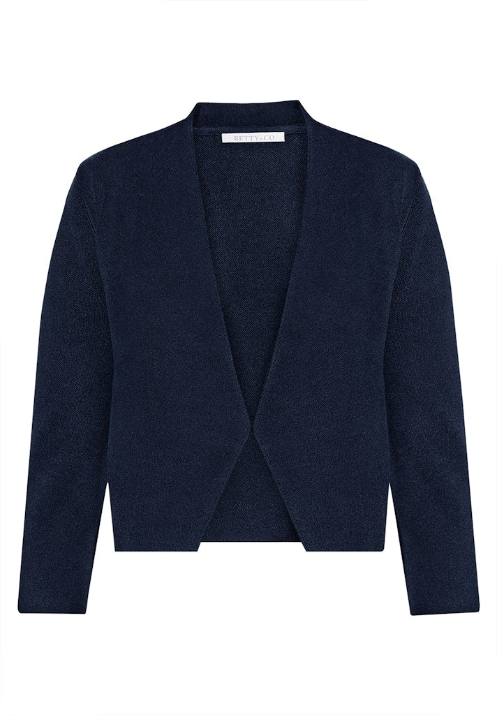 Betty & Co Damen Strickjacken Navy Blue