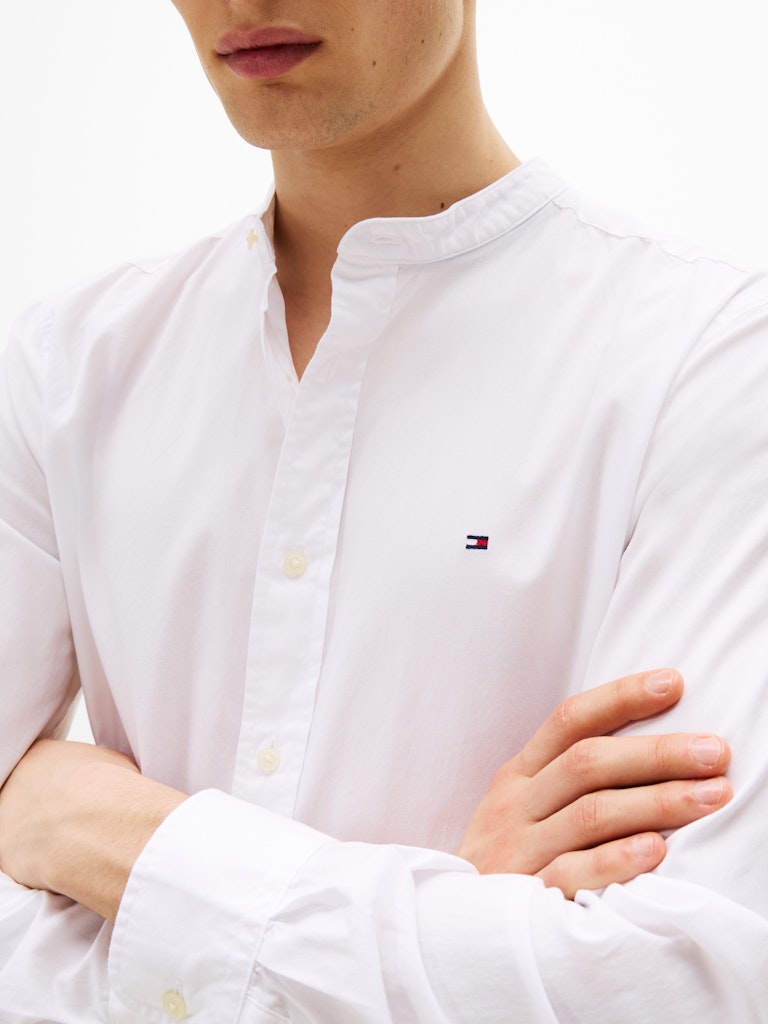 Tommy Hilfiger Herren Hemden Ybr White