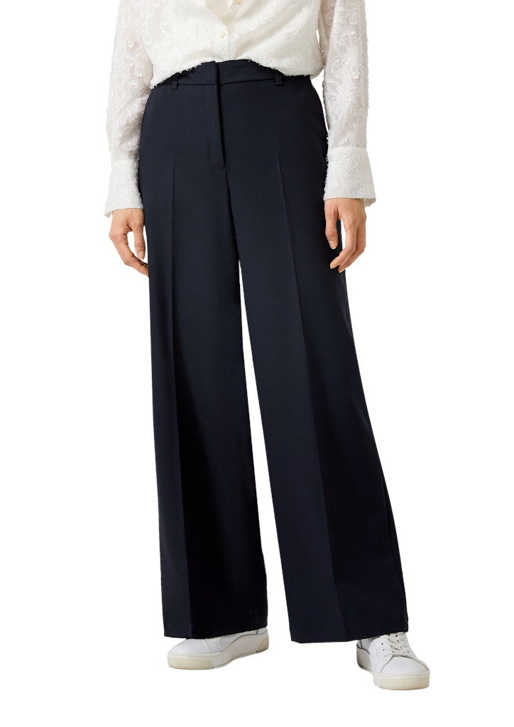 S. Oliver black Damen Hosen Blue