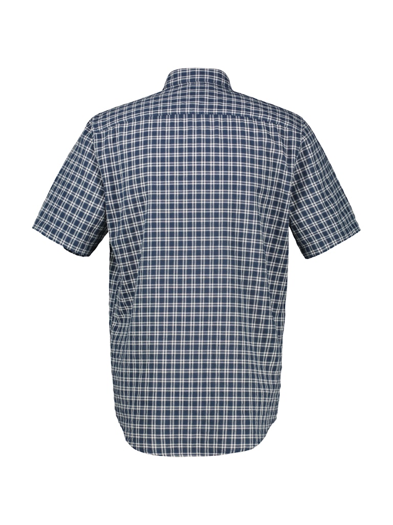 Lerros Herren Hemden kurz Classic Navy