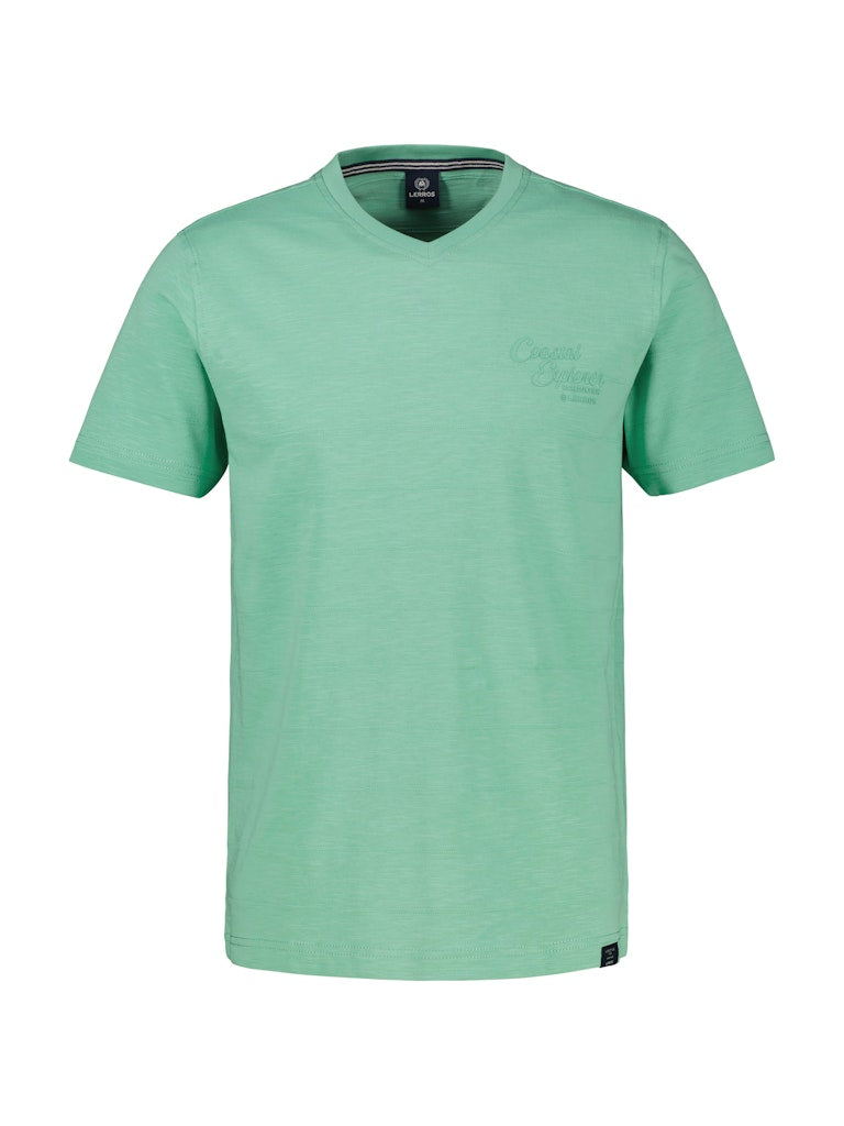 Lerros Herren T-Shirts kurz Mint Water