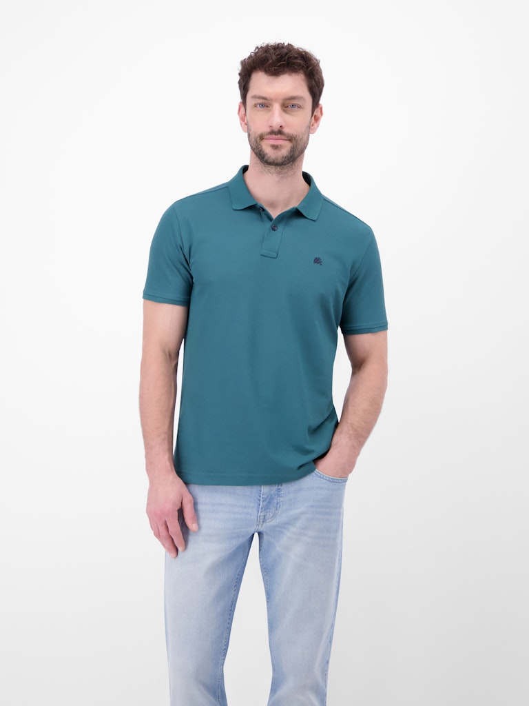 Lerros Herren Polo-Shirts Soft Teal