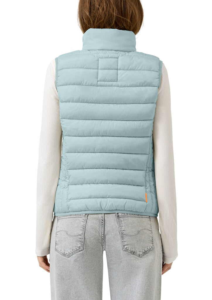 QS by S.Oliver Damen Outdoorwesten Blue Green