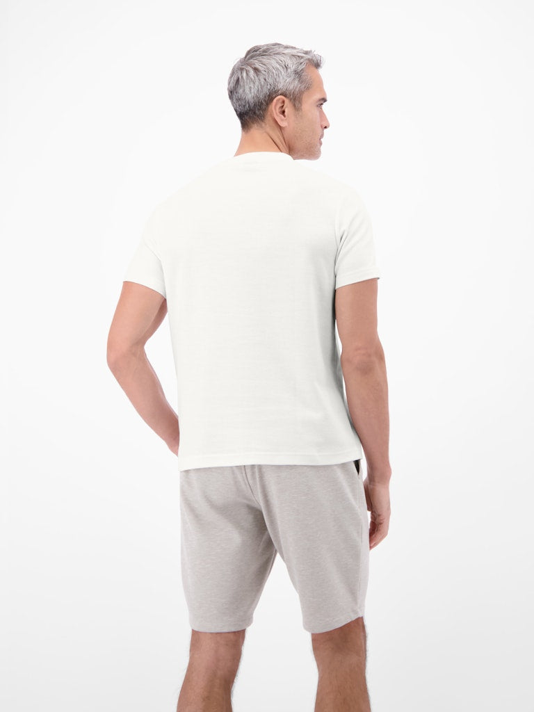 Lerros Herren T-Shirts kurz Broken White