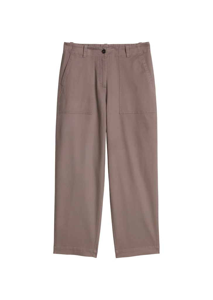 Marc O'Polo Damen Hosen Chalky Brown