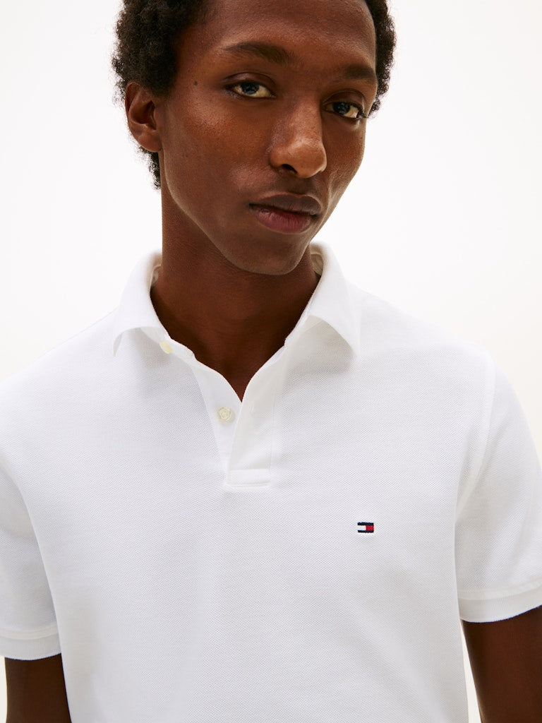Tommy Hilfiger Herren Polo-Shirts Ybr White