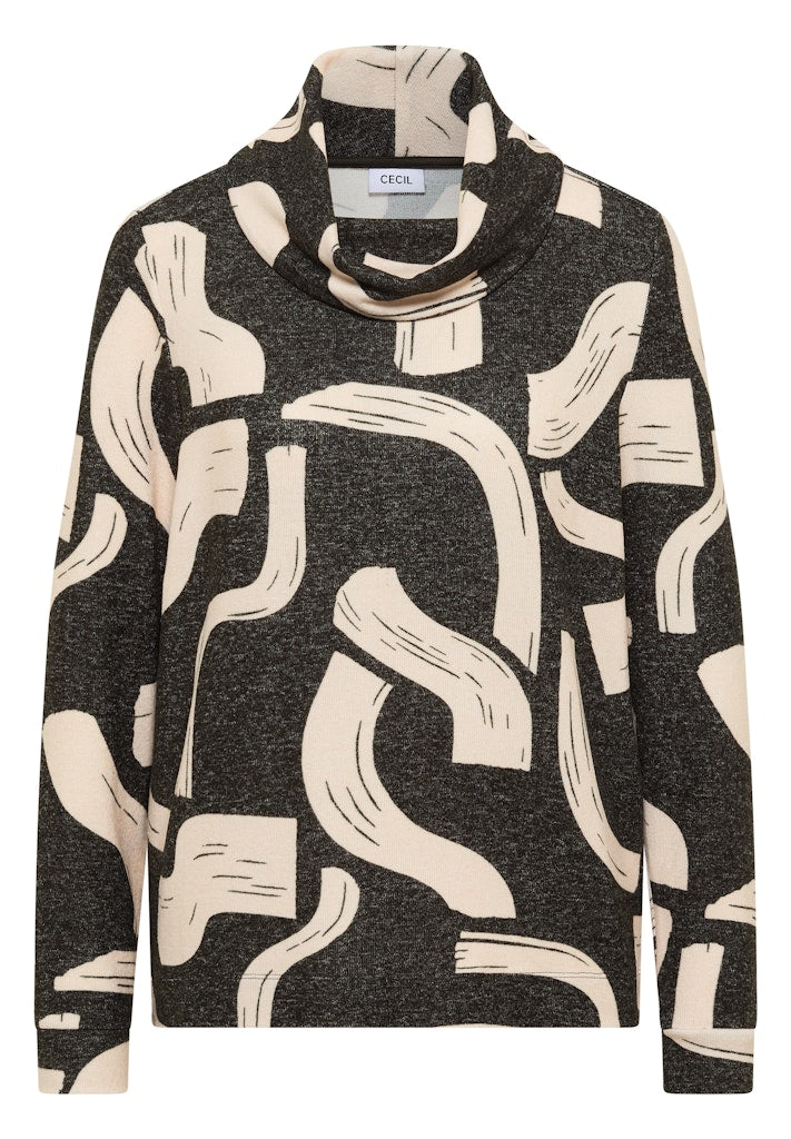 Cecil Damen T-Shirts Raw Khaki