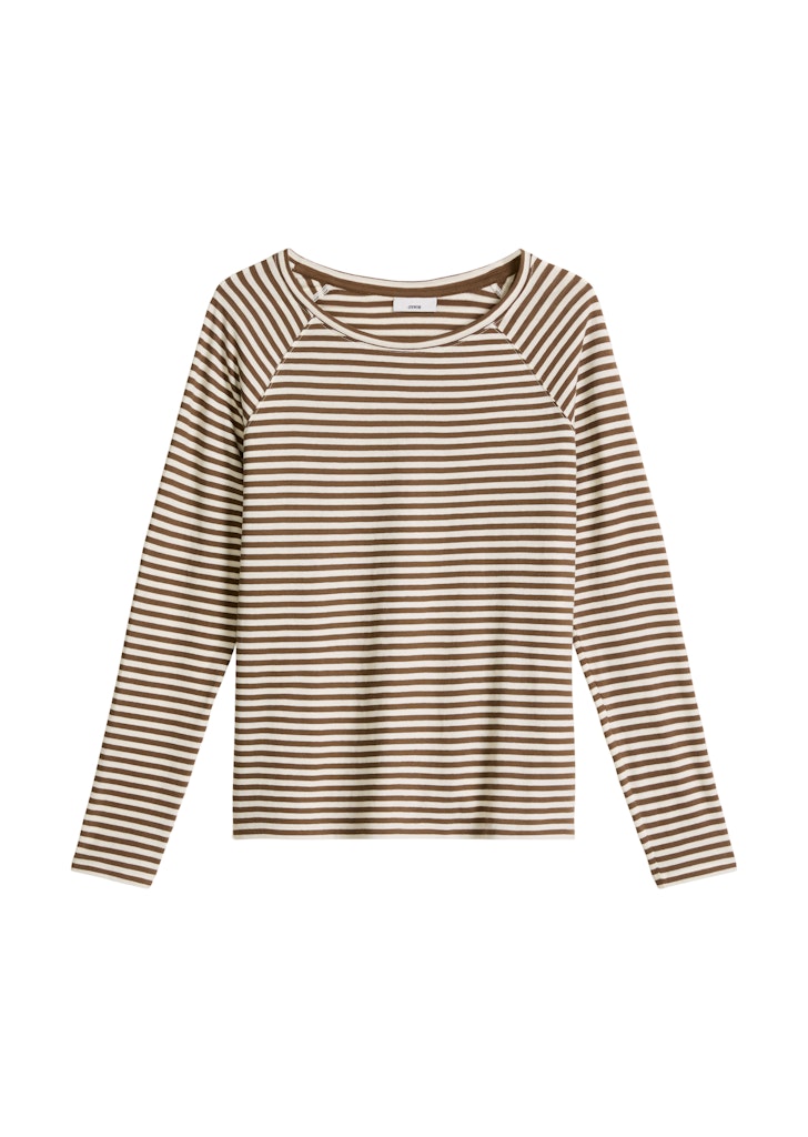 Marc O`Polo denim Damen T-Shirts Dark Brown_Mult