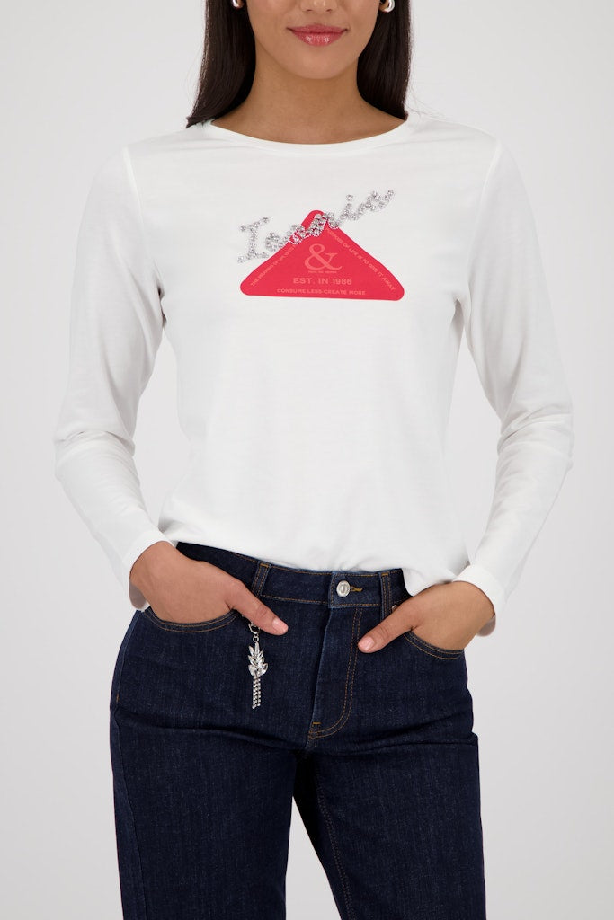 Monari Damen T-Shirts Off-White