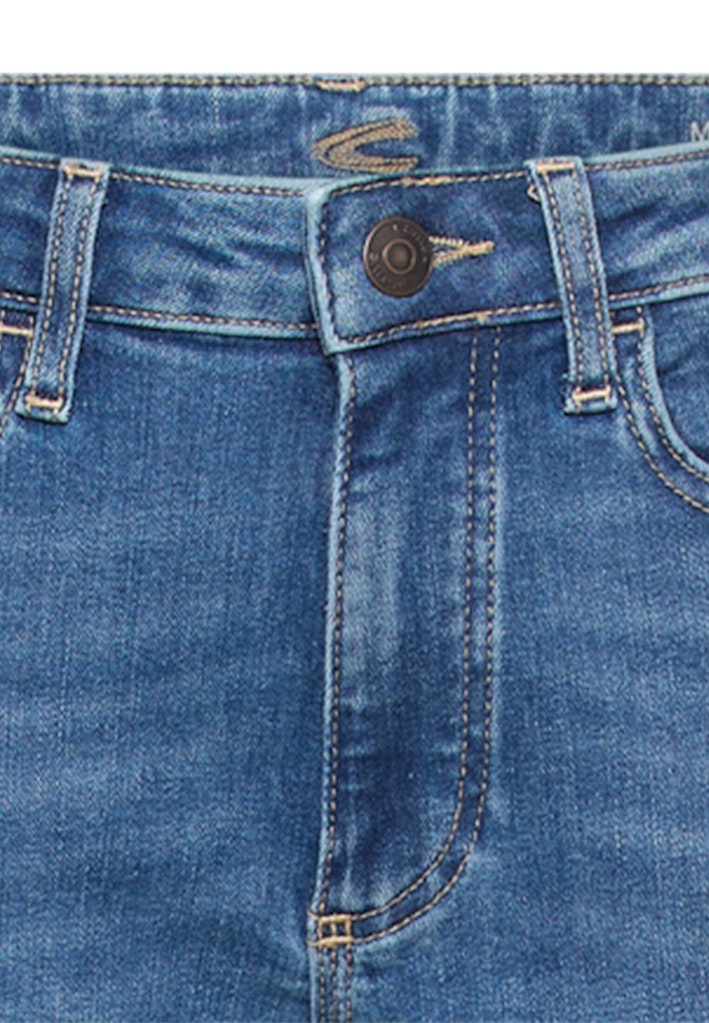 Camel active Damen Jeans Mid Blue Use