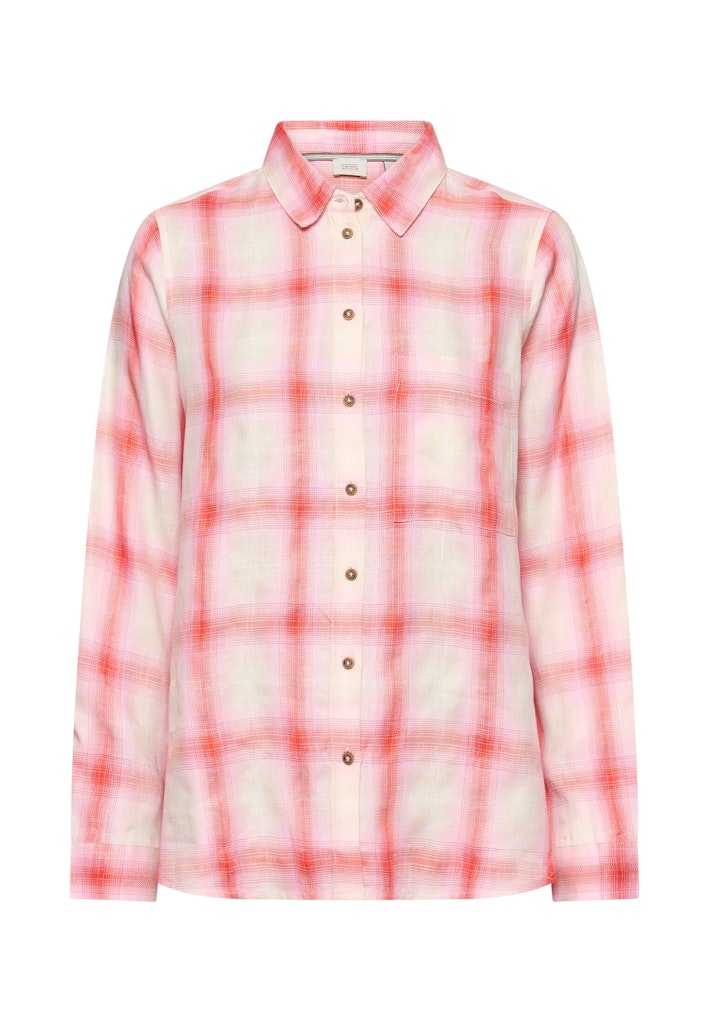 Camel active Damen Blusen Pink Check