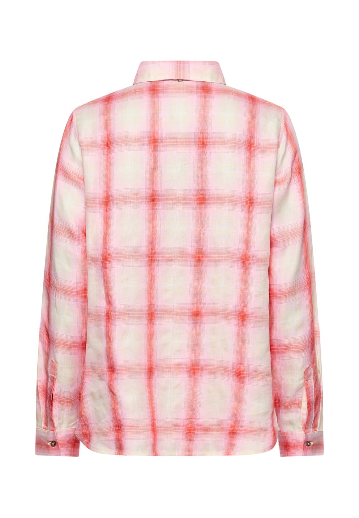 Camel active Damen Blusen Pink Check