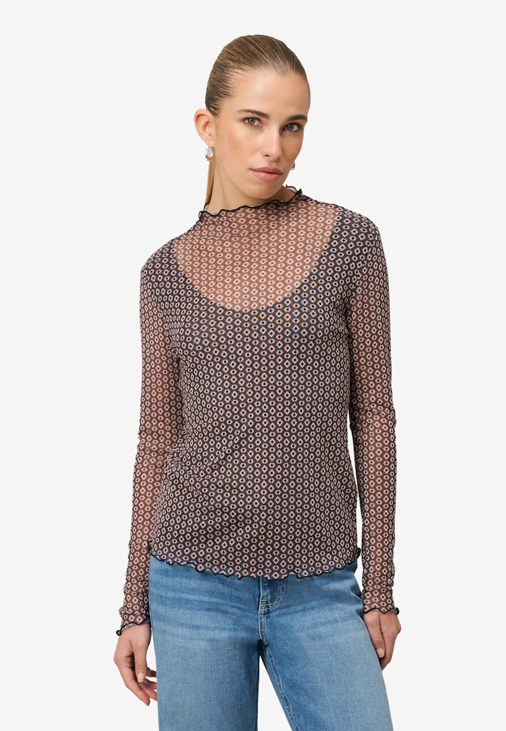 Zero Damen T-Shirts Creambrown