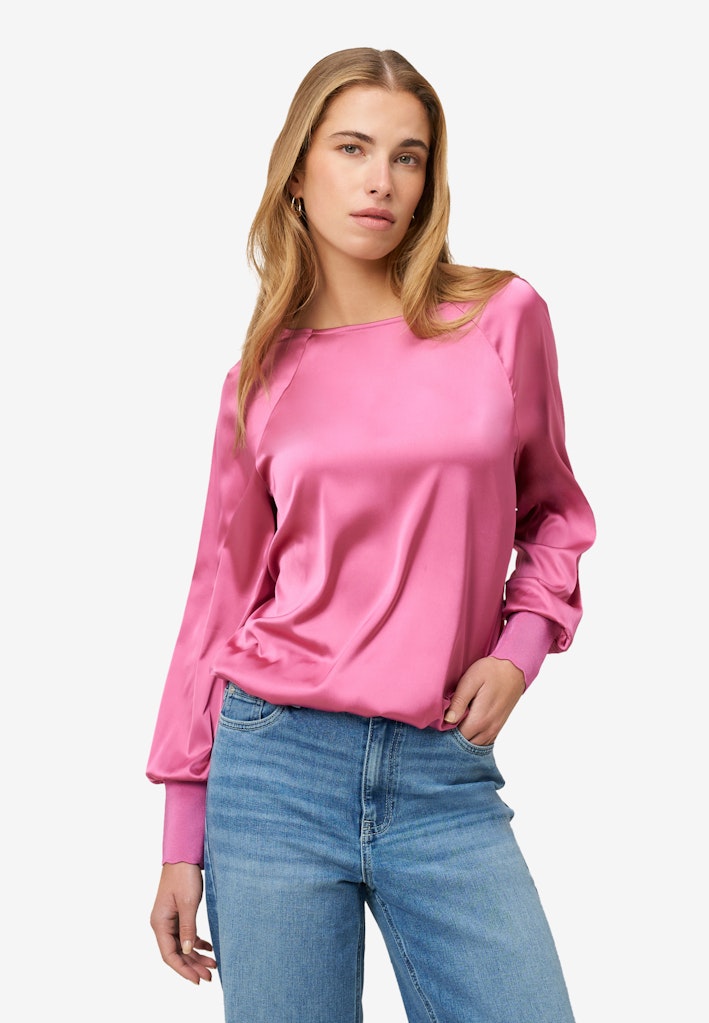 Zero Damen Blusen Raspberry Velve