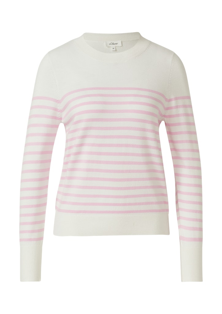 S. Oliver red Damen Pullover Lilac/Pink