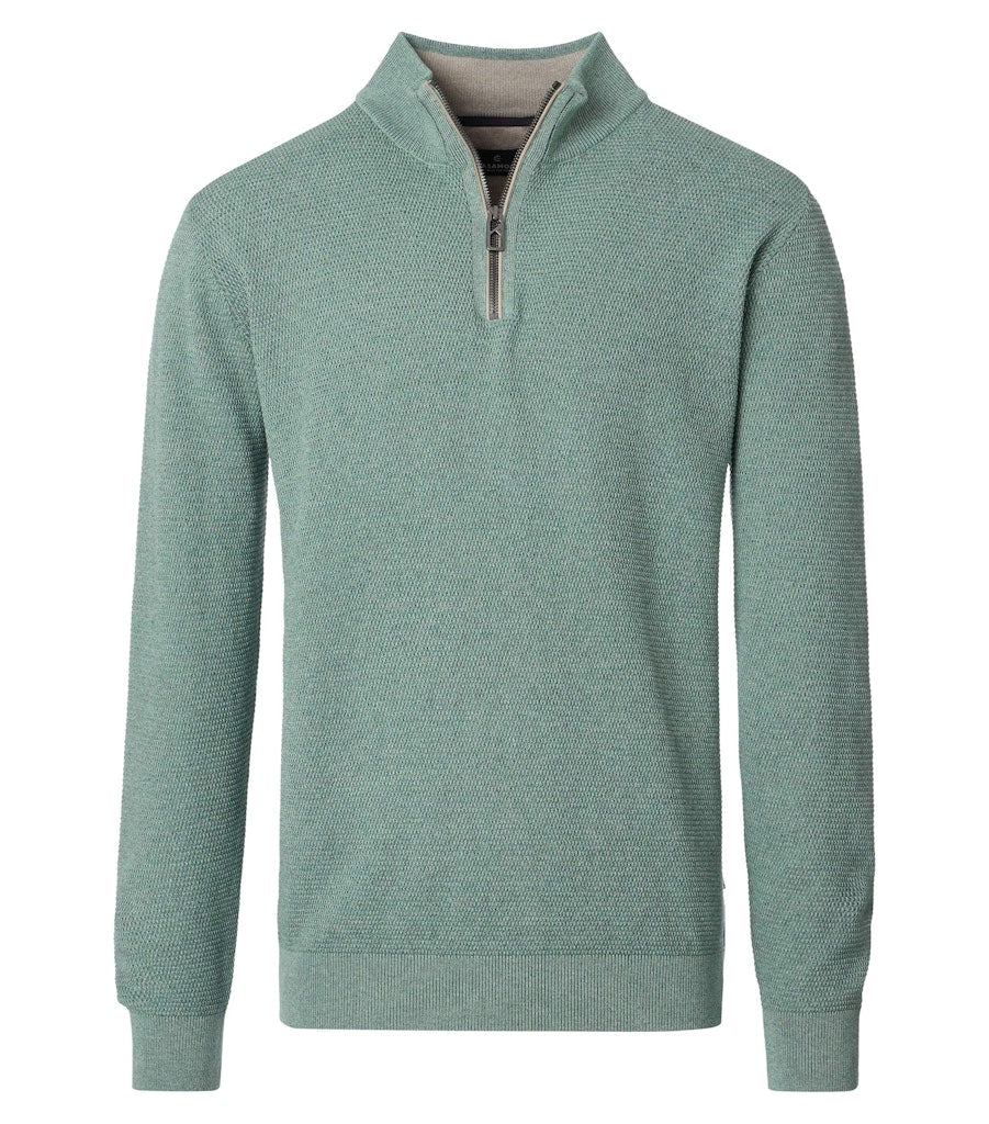 Casa Moda Herren Pullover Gruen