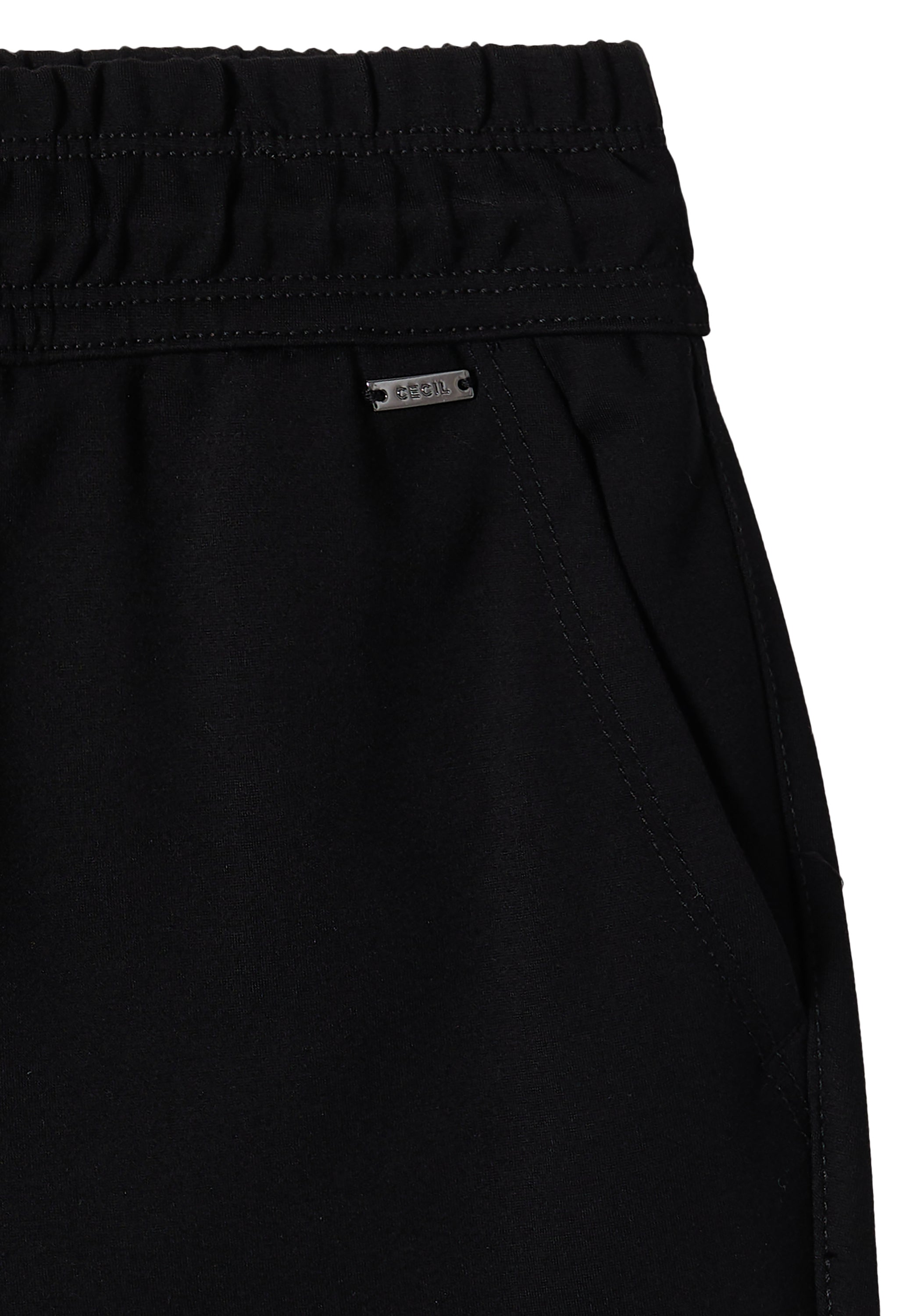 Cecil Damen Hosen Black
