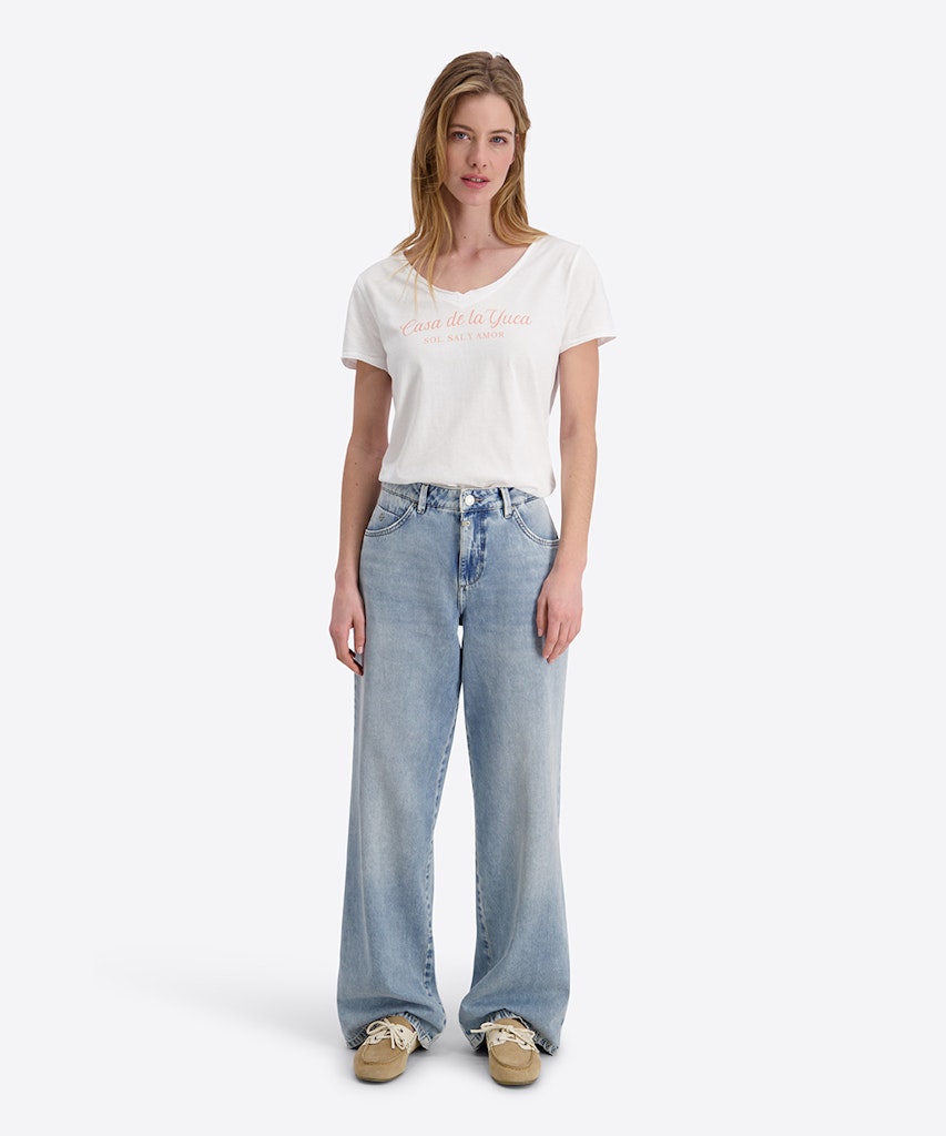 Timezone Damen Jeans Light Blu