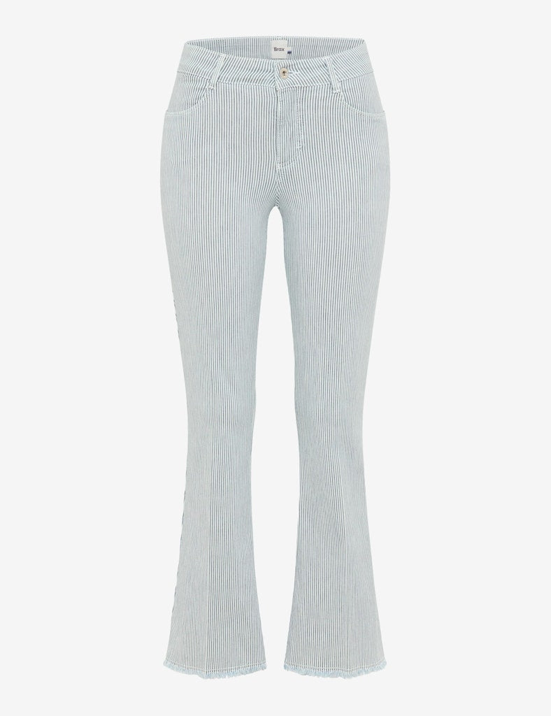 Brax Damen Jeans Clean Light Blu