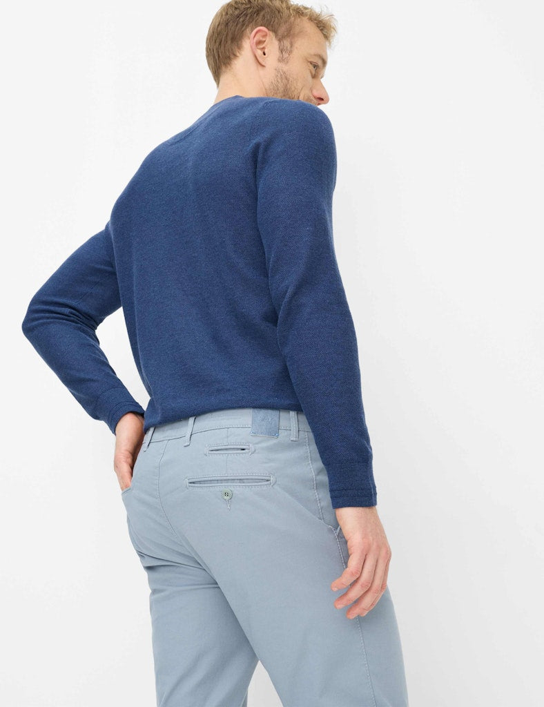 Brax Herren Hosen Smoke Blue