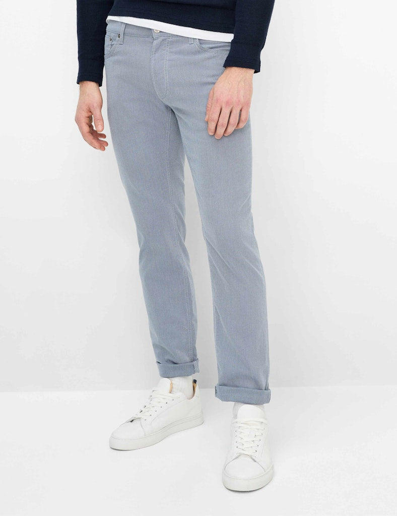 Brax Herren Hosen Smoke Blue