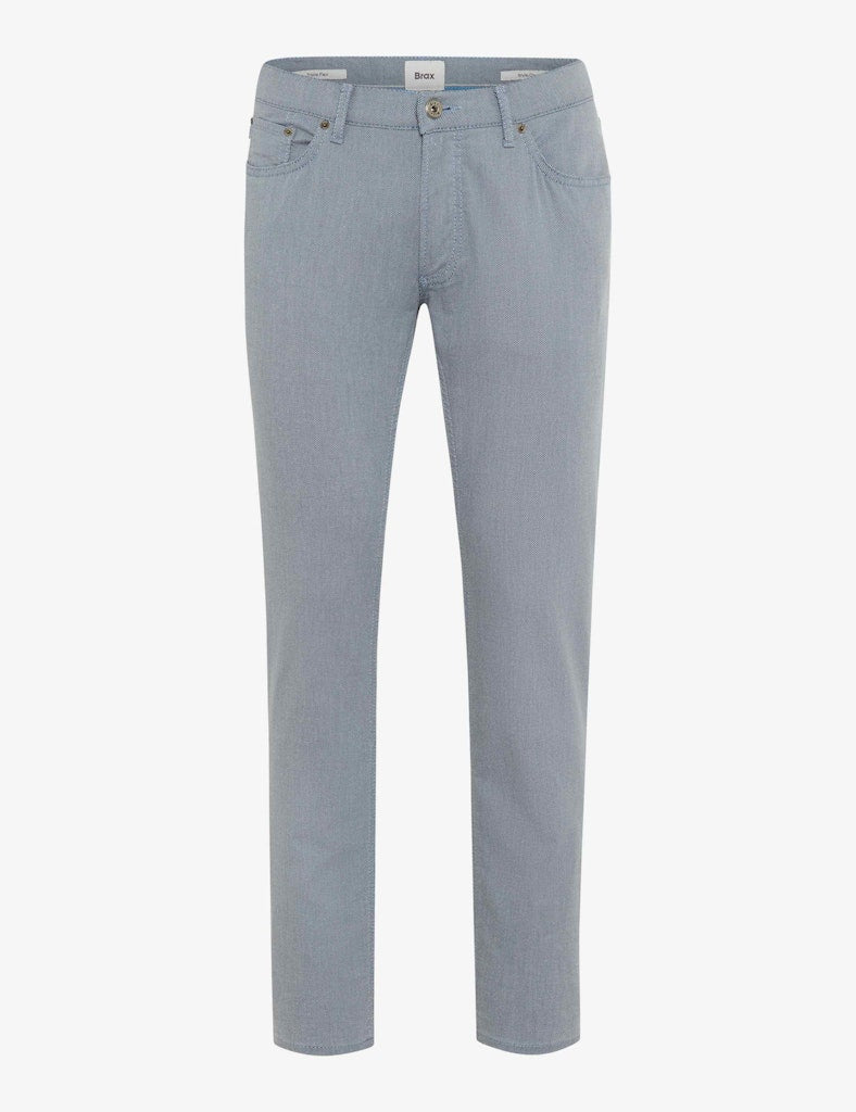 Brax Herren Hosen Smoke Blue