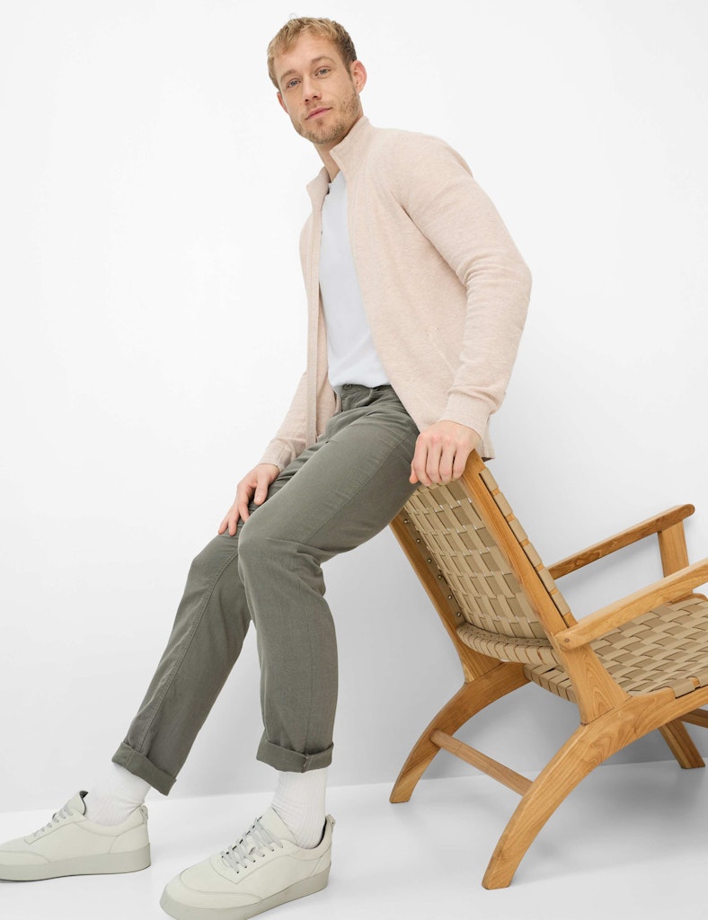 Brax Herren Hosen Olive