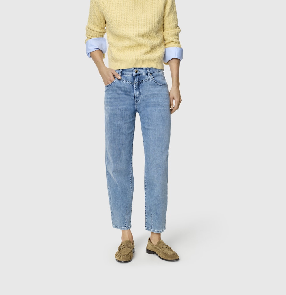 Mac Damen Jeans Random True Blu