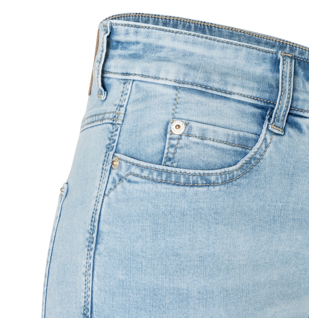 Mac Damen Jeans Light Azure Blu