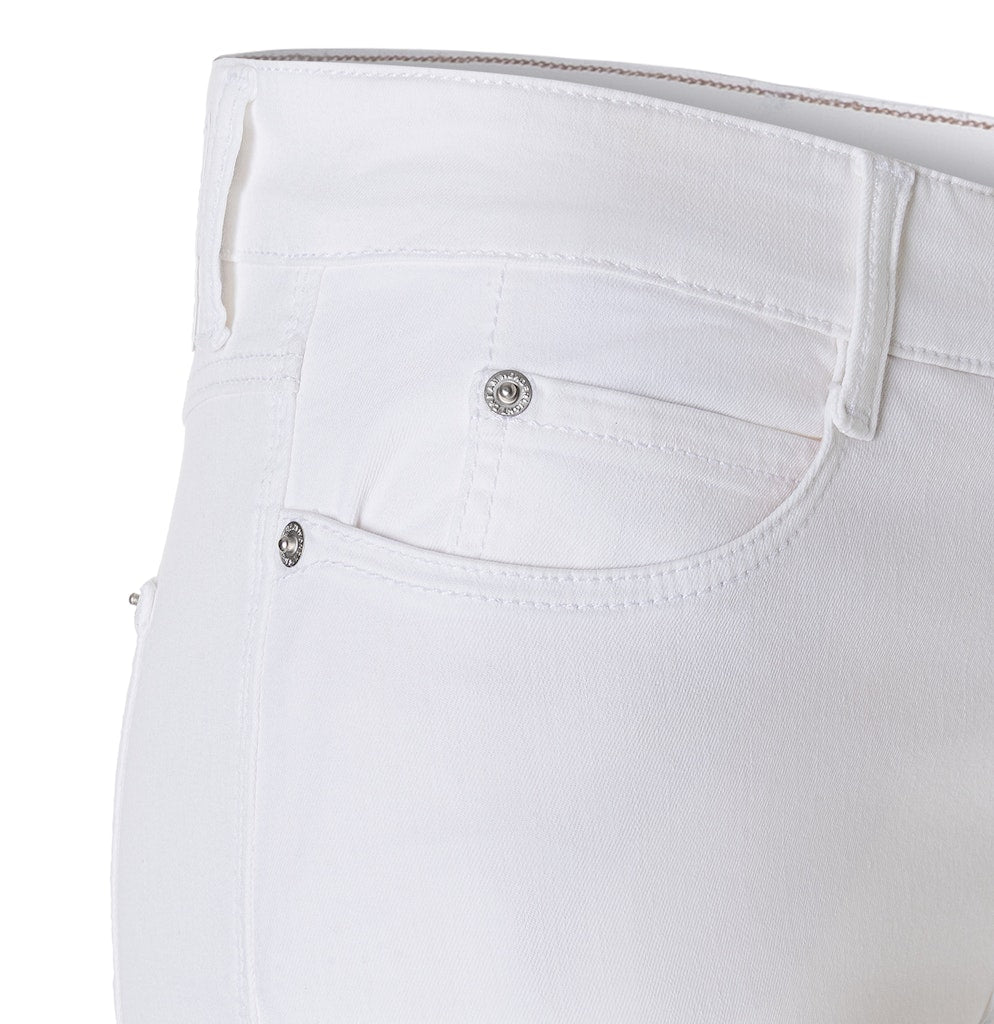 Mac Damen Jeans White Denim