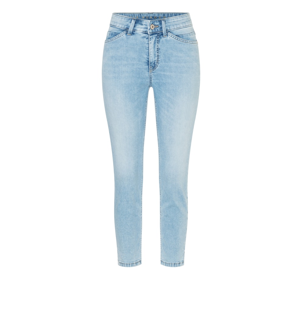 Mac Damen Jeans Light Azure Blu