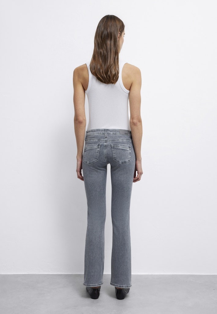 Mavi Damen Jeans Lt Smoke Str