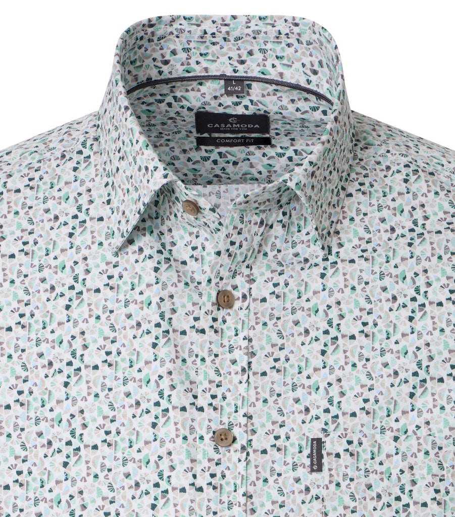 Casa Moda Herren Hemden Gruen