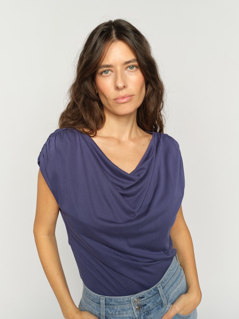 Mos Mosh Damen T-Shirts Crown Blue