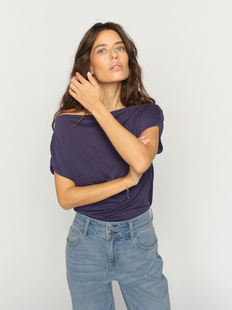 Mos Mosh Damen T-Shirts Crown Blue