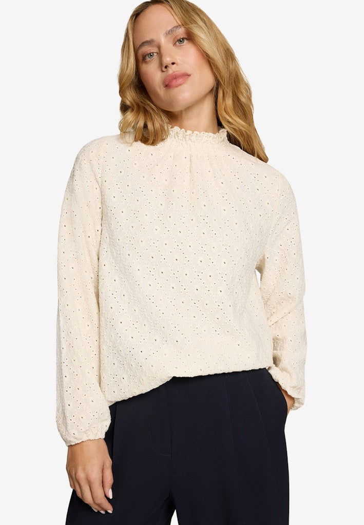 Zero Damen Blusen Eggnog