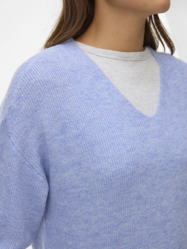 Vero Moda Damen Pullover Brunnera Blue/M