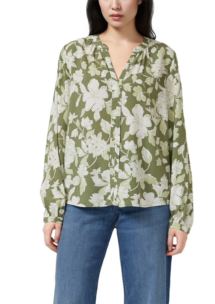 S. Oliver red Damen Blusen Green