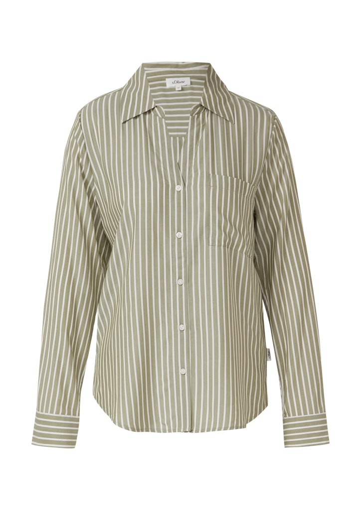 S. Oliver red Damen Blusen Green
