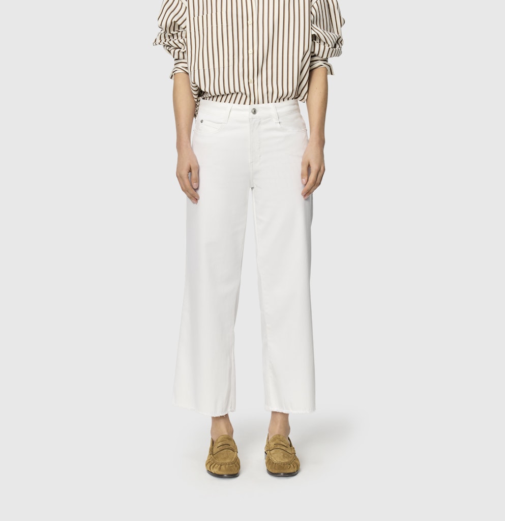 Mac Damen Jeans White Denim