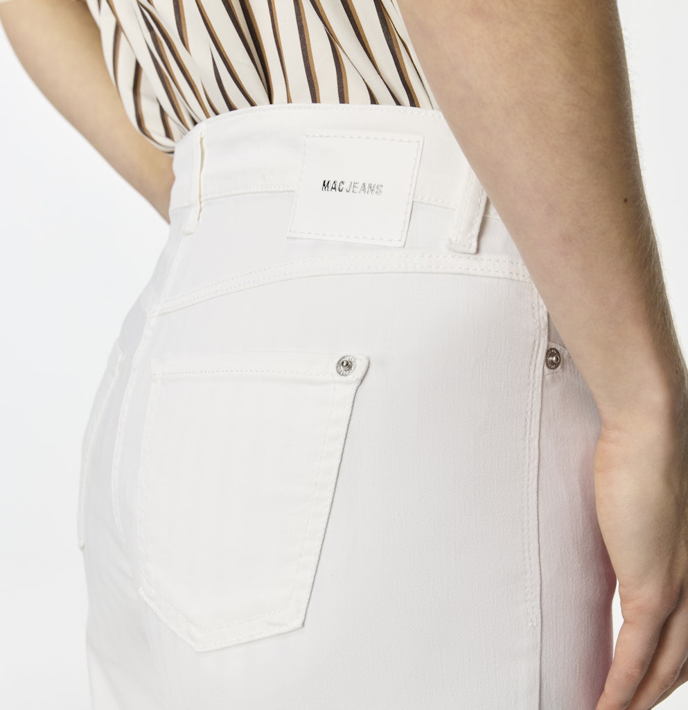 Mac Damen Jeans White Denim