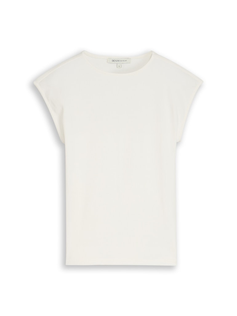 Tom Tailor denim Damen T-Shirts Off White