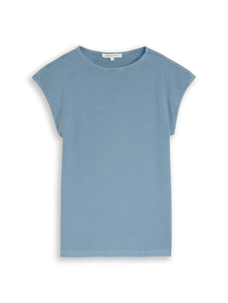 Tom Tailor denim Damen T-Shirts Spring Lake Blu