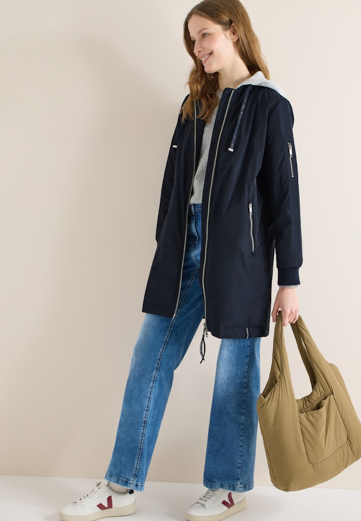 Cecil Damen Mantel Blue Navy