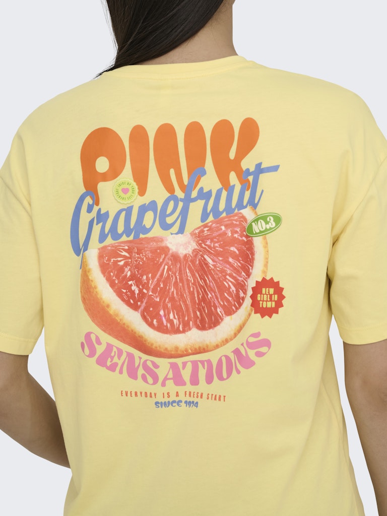 Only Damen T-Shirts Sunlight/Pink