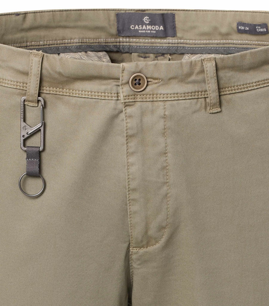 Casa Moda Herren Hosen Gruen